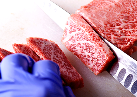 肉カット